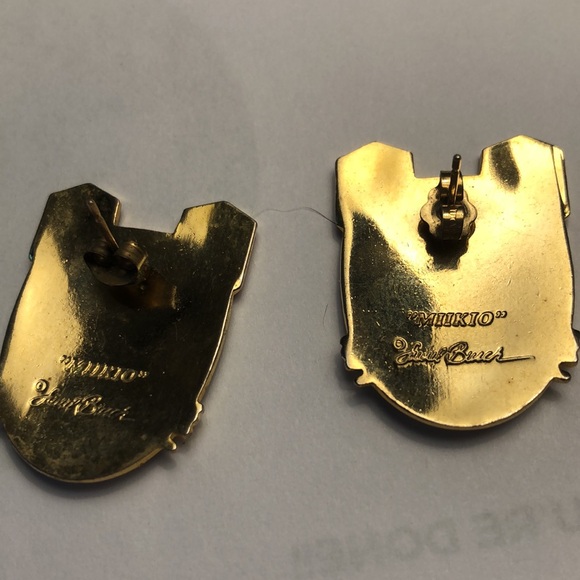 Tiger Laurel Burch Earrings - Picture 4 of 6